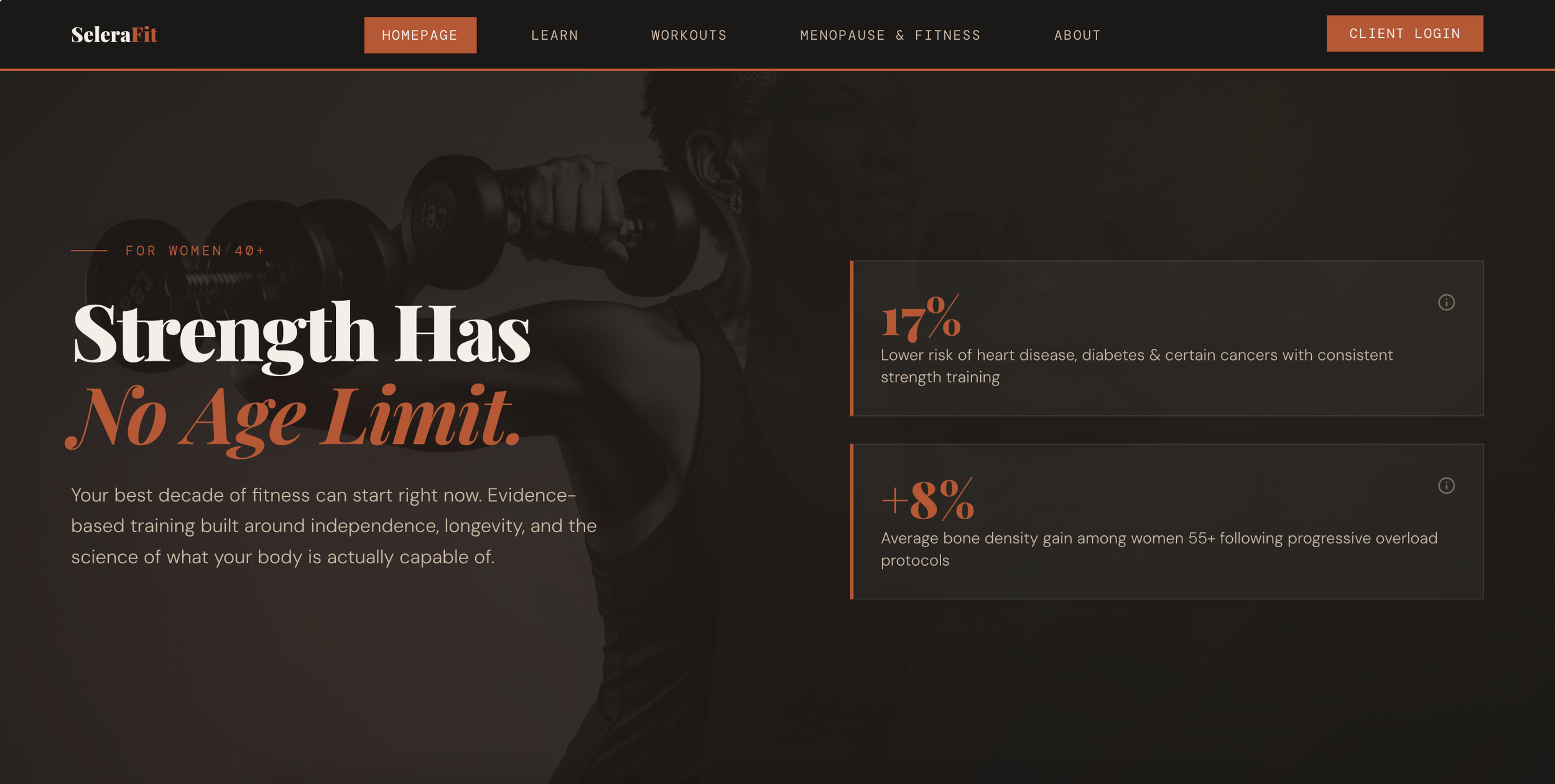 SeleraFit app screenshot